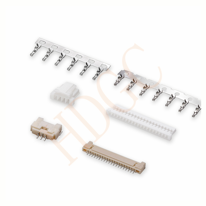 HDGC1255 Series 1.25mm Pitch (.049'') 線(xiàn)對(duì)板連接器