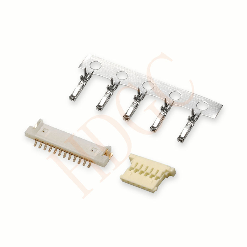 HDGC1254 Series 1.25mm Pitch (.049'')線(xiàn)對(duì)板連接器